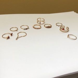 Free People Ring Set